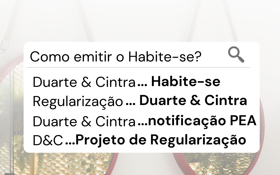 Emissão do Habite-se