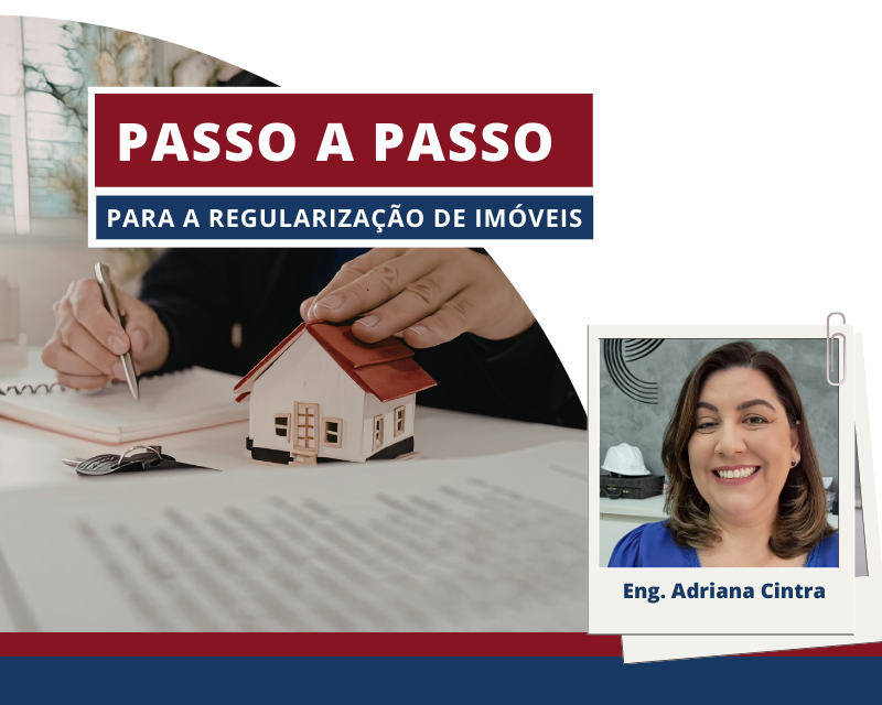 Passo a passo com os seis passos para a regularização de uma edificação, incluindo projeto, habite-se, INSS de obra e averbação da construção.